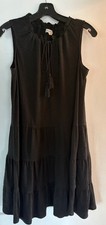 Women's Max Studio Black Summer Gauzy Dress Sz. S picture
