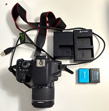 Canon EOS Rebel T6i 24.2MP DSLR Black w/ EF-S 18-55mm IS STM Lens picture