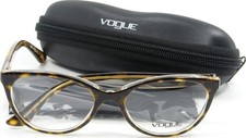 Vogue VO 2962 1916 Tortoise Brown Crystal Acetate Eyeglasses Frame 51-17-135 NEW picture
