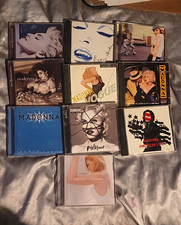 ​Madonna CD Lot 10 Albums Erotica True Blue Like A Virgin Vogue Rebel Heart picture