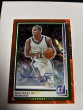 2025-2026 Panini Donruss Michael Redd Orange Lava Auto Autograph #'d /99 Bucks picture