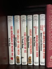 Great Illustrated Classics Illustrated Hardcover Lot: Hunchback, Huck Finn, Oz picture