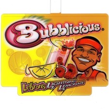 2004 LEBRON JAMES LEMONADE BUBBLICIOUS GUM DANGLER CADBURY NBA CLEVELAND PROMO picture