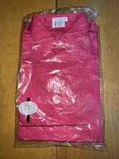 VINTAGE DEADSTOCK 1960’s PINK TUXEDO SHIRT 16-34 AFTER SIX WEDDING PROM picture