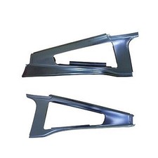 1965-66 Right Passenger Sail Panel for Fastback Models Ford Mustang picture