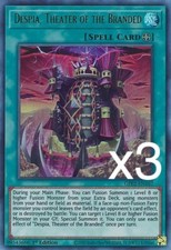 3X Yugioh Despia, Theater of the Branded GFP2-EN167 Ultra Rare 1st Edition NM picture