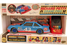 1992 Road Champs Richard Petty #43 STP RC Car 1:16 Sounds Voice NIB Tested Read picture