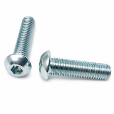 BULK BOX M6-1.00x35 MM 10.9 Button Socket Caps Coarse 1500pcs picture