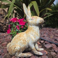Vintage Cast Iron Hubley (?) Rabbit  picture