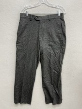 Buck Mason Hollywood Men’s Gray Pleated Trousers 30x29 Made In Romania picture