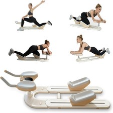 Spine Twist and Stretch Trainer, Detachable Back Stretcher Machine, Adjustable E picture