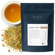 Rishi Tea Turmeric Ginger Organic Loose Leaf Tea, Caffeine Free, 4oz picture