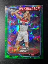 2024-25 Topps Chrome Sapphire Edition - Kyshawn George #158 Green /99 (RC) picture