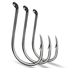 50~200Pc Fishing Octopus Hooks Circle Hooks High Carbon Steel for Sea All Sizes picture