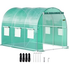 Walk-in Tunnel Greenhouse, 9.8 X 6.6 X 6.6 Ft Portable Plant Hot House picture