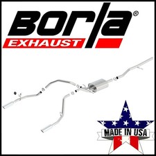 Borla ATAK Cat-Back Exhaust System fit 14-18 Silverado Sierra 1500 Crew Cab 5.3L picture