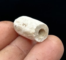 WOW RARE 1650s NATIVE MADE SHELL BEAD-PA Indian Artifact-NY-DANN SITE-IROQUOIS picture