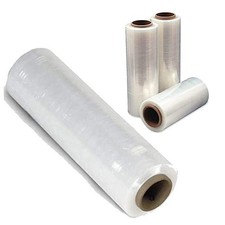 4 Rolls Heavy Duty Hand Stretch Plastic Film Shrink Pallet Wrap 18