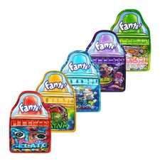 3.5g Smell Proof Mixed Holographic Mylar Bags Resealable Candy Pouches 100pcs picture