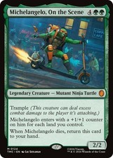 MTG Michelangelo, On the Scene, NM-Mint, English Commander: Teenage Mutant Ninja picture