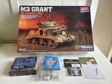 Academy 1/35 M3 Grant El Alamein 1942 COMPLETE Lots Of Extras Metal Barrels picture