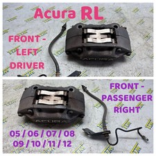 05-12 Acura RL Caliper FRONT DRIVER & PASSENGER 06 07 08 09 2010 2011 2012  OEM picture