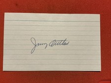 Jimmy Outlaw🔥🔥MLB:  1937 Cincinnati Reds 🔥🔥Autograph🔥🔥 picture
