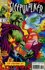 Sleepwalker #31 VF; Marvel | w/Bag+Board picture