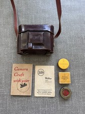 Vintage Welta Folding Film Camera Compur-Rapid Deckel München  With Accessories picture