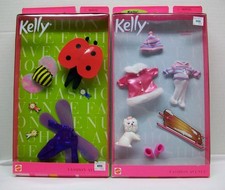 2 NRFB Kelly Barbie Family Fashion Avenue 25754 Costume Outfit picture