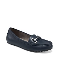 Women's Aerosoles Day Drive Loafers Blue - 2 - Polyurethane picture