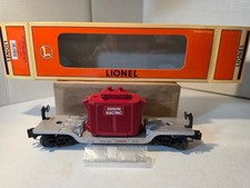 Vintage 1997 Lionel 6-19424 Flatcar w/Transformer Load ETDX 6461 Edison New OB picture