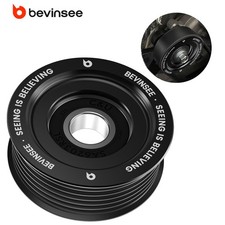 BEVINSEE LS Blet Tensioner Pulley 2.75 Diameter 6 Rib Grooved Billet Aluminum picture
