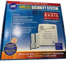 Vintage ADT Do-It-Yourself Wireless Security System Kit GE Simon 3 Panel NIB picture