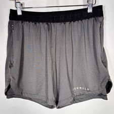 Youngla Shorts Mens Small Running Mesh Gym Athleisure Performance Active Casual picture