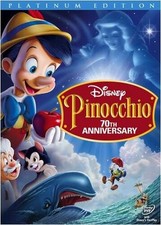 Pinocchio (Two-Disc 70th Anniversary Platinum Edition) - DVD - GOOD picture