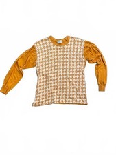Vintage Bal-Tuck Weidone Harlequin Knit Shirt Medium picture