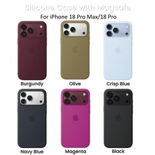 Liquid Silicone MagSafe Case Cover with logo For iPhone 18 Pro Max / 18 Pro picture