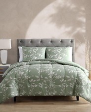 Hallmart Collectibles Green Wallis Reversible Full/Queen Comforter Only picture