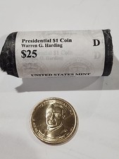 2014-D Warren G. Harding Presidential Dollar 