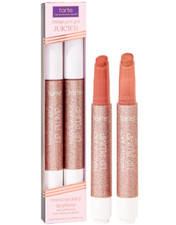 Tarte Maracuja Juicy Lip Plump Duo Dahlia & Rosy Copper Shimmer Glass Full Size  picture