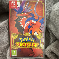 Nintendo Pokémon Scarlet for Switch RPG PAL PEGI 7 w/ Case & Inserts picture