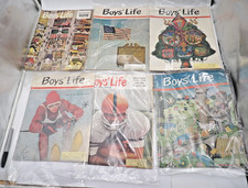 6 Boys Life Magazines 1960 to 1964 Great Condition picture