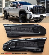 OEM 2020-23 6.6L Duramax Diesel Vent Emblem for GMC Sierra 2500HD 3500HD Black picture