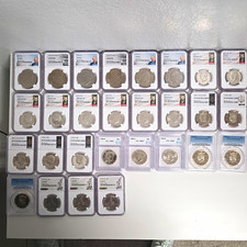 Kennedy Half Dollar 50C Clad Slab Lot NGC/PCGS/ICG 1978-2025 D/S picture