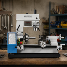 JYP125 Multifunctional Mini Machine Tool Drilling Milling Lathe Combo picture