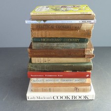 15 x Vintage Antiquarian Cookery Books Collection Job Lot picture