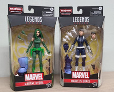 2 X Marvel Legends Series Comic Collectible Figures Quake Madame Hydra and BAF picture