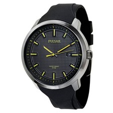 Pulsar Men's Black Dial Quartz Watch PS9101 picture