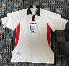 Vintage 1997-99 Umbro England Home  (Authentic) Football Jersey Size XL picture